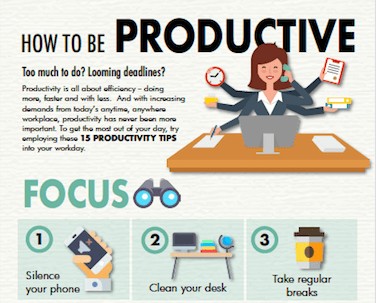 INFOGRAPHIC: How to be Productive