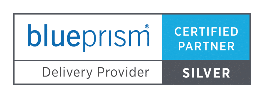 Logo: Blue Prism Delivery Provider - Certified Silver Partner 