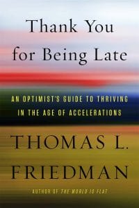 Thank You for Being Late | innovation books
