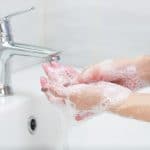 COVID-19 washing hands