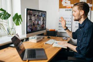 employee retention strategy: regular communication while working remotely