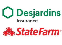 Desjardins and State Farm logos