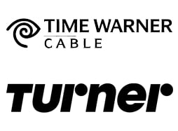 Time Warner Cable and Turner logos