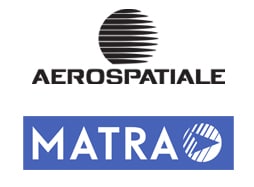 Aerospatiale and Matra logos