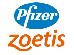 Pfizer and Zoetis logos