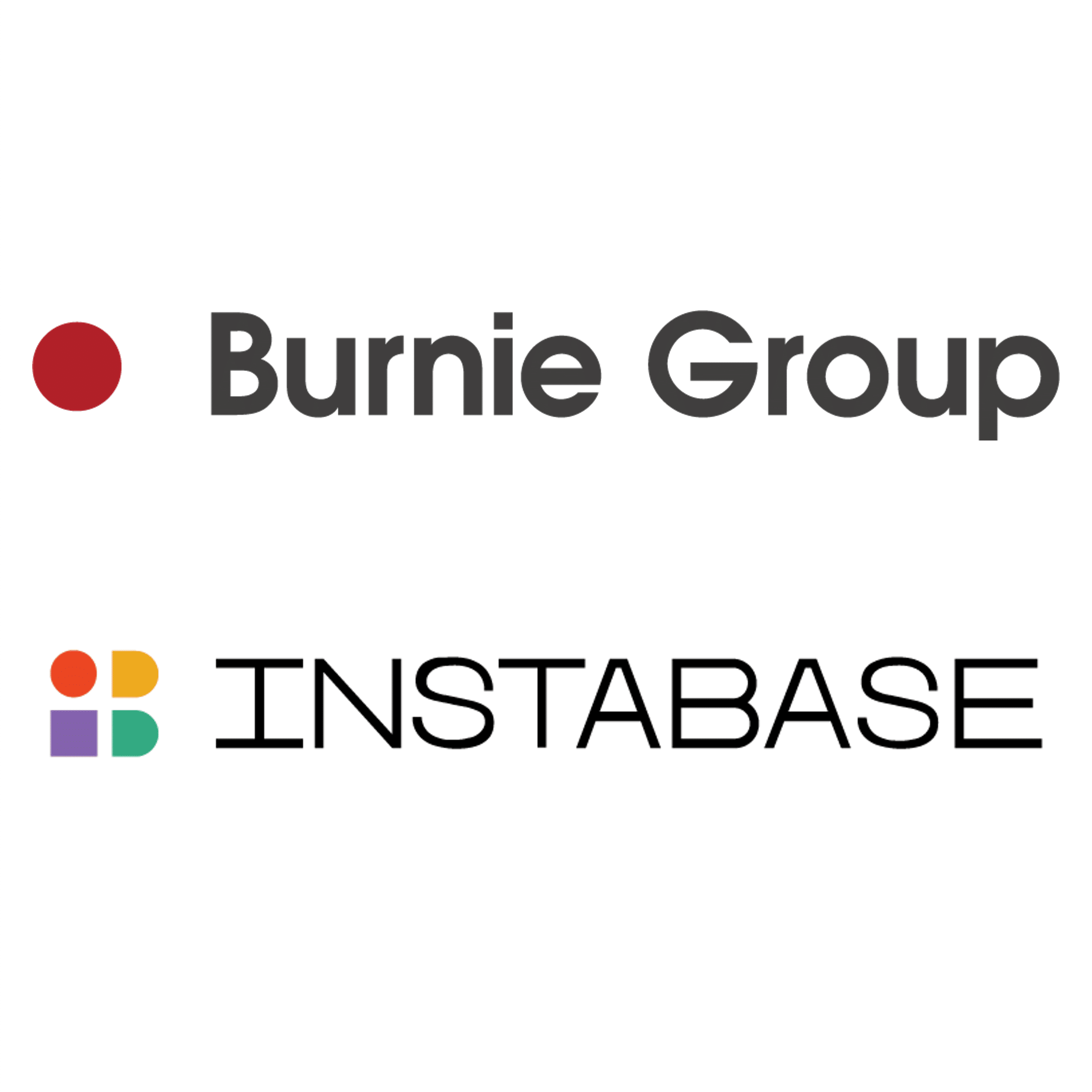 Burnie Group Instabase logos
