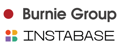 Burnie Group Instabase logos rectangle